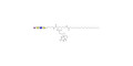 Sialylated tetraose type 2 linked to biotin and stearic chain (Linker-BT-STEA A)