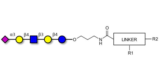LS-Tetrasaccharide d (LSTd)  with customizable dual functionalization  - Sialyl-lacto-N-neotetraose d ; SLNnT-d