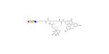 3'-Sialyllactose (3'-SL) / GM3 Ganglioside oligosaccharide linked to biotin and fluorescein (Linker-BT-FLUO A) - 3'SL; N-Acetylneuraminoyllactose; (2, 3')-a-Sialyllactose; 3'-a-Sialyllactose; a-Neu5Ac-(2-3)-/3-D. Gal-(1-4)-D-Glc; 3'-N-Acetylneuraminyl-D-lactose