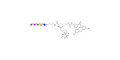 GT3 Ganglioside oligosaccharide linked to biotin and fluorescein (Linker-BT-FLUO A) - Trisialyl lactose 