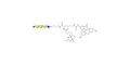 GM1b Ganglioside oligosaccharide linked to biotin and fluorescein (Linker-BT-FLUO A)