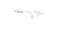 GD1a Ganglioside oligosaccharide linked to biotin and fluorescein (Linker-BT-FLUO A)