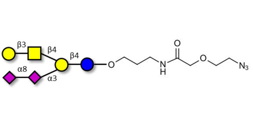 GD1b Ganglioside oligosaccharide with terminal azide (Linker-N3 B)