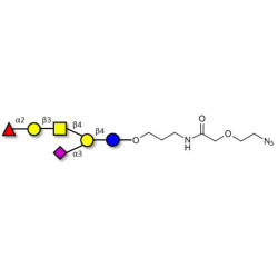 Fucosyl GM1 Ganglioside oligosaccharide with terminal azide (Linker-N3 B)