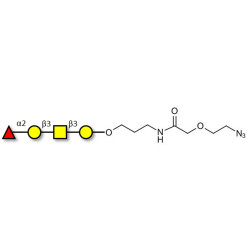 Blood group H antigen tetraose type 4 with terminal azide (Linker-N3 B)