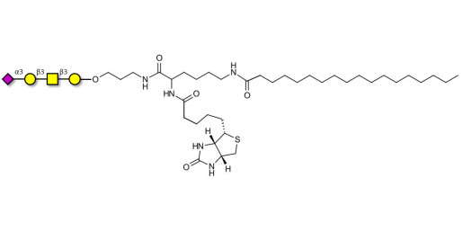 Stage-Specific Embryonic Antigen-4 tetraose (SSEA-4 tetraose) linked to biotin and stearic chain (Linker-BT-STEA A)