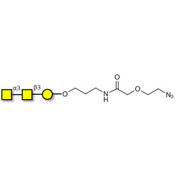 Forssman antigen triose with terminal azide (Linker-N3 B)
