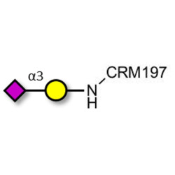 GM4 Ganglioside oligosaccharide grafted on CRM197