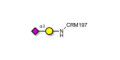 GM4 Ganglioside oligosaccharide grafted on CRM197 - 3-Sialylgalactose