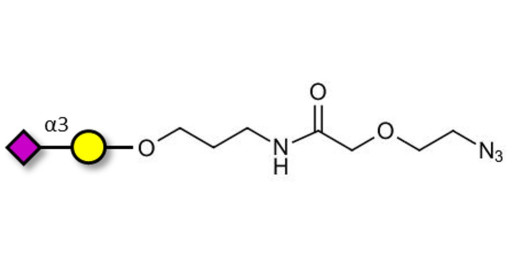 GM4 Ganglioside oligosaccharide with terminal azide (Linker-N3 B) - 3-Sialylgalactose
