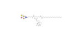 Fucosyl B antigen pentaose type 6 linked to biotin and stearic chain (Linker-BT-STEA A)