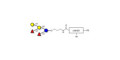 Fucosyl B antigen pentaose type 6 with customizable dual functionalization 