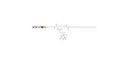 Disialylated pentaose type...