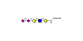 Disialylated pentaose type 1 grafted on CRM197
