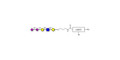 Disialylated pentaose type 1 with customizable dual functionalization 