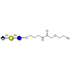 Glucuronyl-lactose with terminal azide (Linker-N3 B)