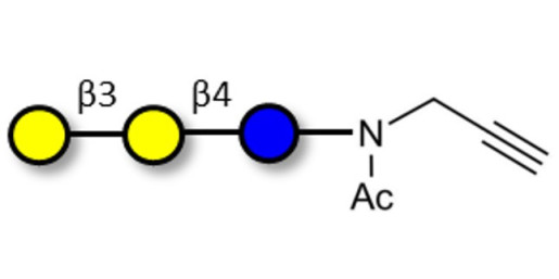 3'-Galactosyllactose (3'GL) with terminal alkyne (Linker-CΞCH A)