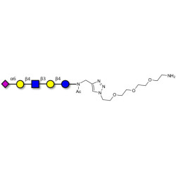 LS-Tetrasaccharide c (LSTc) with free terminal amine (Linker-NH2 B)