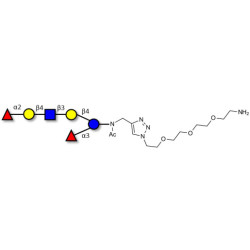 Lacto-N-neoDifucohexaose analogue with free terminal amine (Linker-NH2 B)