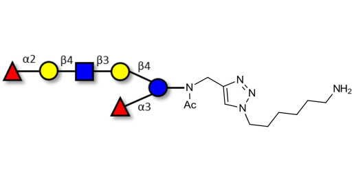 Lacto-N-neoDifucohexaose analogue with free terminal amine (Linker-NH2 D)