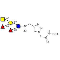 Blood group A pentaose grafted on BSA (Linker-BSA B)