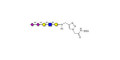 Disialylated pentaose type 1 grafted on BSA (Linker-BSA B)