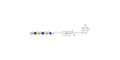 Para-Lacto-N-hexaose 2 (Para-LNH2) linked to biotin with cleavable linker (Linker-CLBT A)