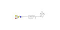 Blood group B antigen tetraose type 6 linked to biotin with cleavable linker (Linker-CLBT A)