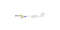 GT1a Ganglioside oligosaccharide linked to biotin with cleavable linker (Linker-CLBT A)