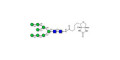 Man8D1D3 linked to biotin (Linker-BT F)