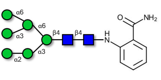 Man6 2AB-labeled 