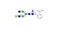 Asialo, monogalactosylated, fucosylated complex-type N-glycan 2AB-labeled  - FA1[3] ; G0F-N ; NA2G1F N-Glycan ; FA2[3]G1 ; FA2G1 glycan (G1F) ; NA2G1F N-Glycan ; Asialo, core fucosylated, bi-antennary N-linked glycan ;  G1F N-Glycan ; Asialo, monogalactosylated, core fucosylated bi-antennary N-linked glycan