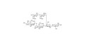 GD1b Ganglioside oligosaccharide grafted on polyacrylamide (PAA) with fluorescein