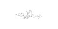 GD2 Ganglioside oligosaccharide grafted on polyacrylamide (PAA) with biotin and fluorescein