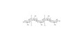 Maltoheptaose DP7 grafted on polyacrylamide (PAA) with fluorescein and stearic chain
