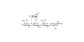 Lacto-N-fucopentaose II (LNFP II) grafted on polyacrylamide (PAA) with stearic chain