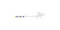 Tri-N-Acetyl-D-Lactosamine linked to fluorescein (Linker-FLUO B) - TriLacNAc ;Tri-(2-Acetamido-2-deoxy-4-O-β-D-galactopyranosyl-D-glucopyranose) ; Tri-(N-Acetyl-4-O-(β-D-galactopyranosyl)-D-glucosamine)