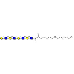 Tetra-N-Acetyl-D-Lactosamine with free terminal azide (Linker-N3 C)