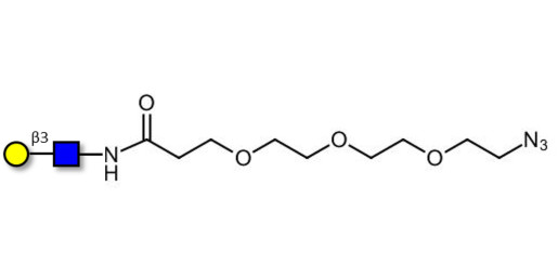 Lacto-N-Biose / N-Acetyl-D-Lactosamine (LacNAc) type I with free terminal azide (Linker-N3 C) - 2-Acetamido-2-deoxy-3-O-(β-D-galactopyranosyl)-D-glucopyranose