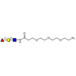 Blood group H antigen triose type 2 with free terminal azide (Linker-N3 C)