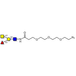 Blood group A antigen tetraose type 1 with free terminal azide (Linker-N3 C)