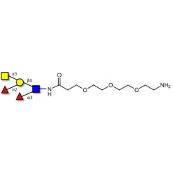 Blood group A Lewis y antigen pentaose type 2 with free terminal amine (Linker-NH2 F)