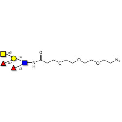 Blood group A Lewis y antigen pentaose type 2 with free terminal azide (Linker-N3 C)