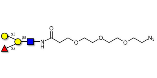 Blood group B antigen tetraose type 1 with free terminal azide (Linker-N3 C) - Blood Group B tetrasaccharide type I