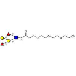 Blood group B Lewis b antigen pentaose type 1 with free terminal azide (Linker-N3 C)