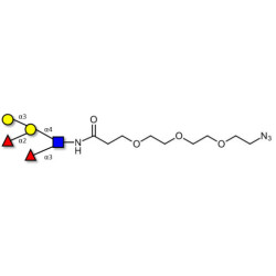Blood group B Lewis y antigen pentaose type 2 with free terminal azide (Linker-N3 C)