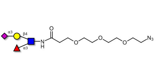 Sialyl Lewis x (sLex) tetraose with free terminal azide (Linker-N3 C) - 3'-Sialyl Lewis X