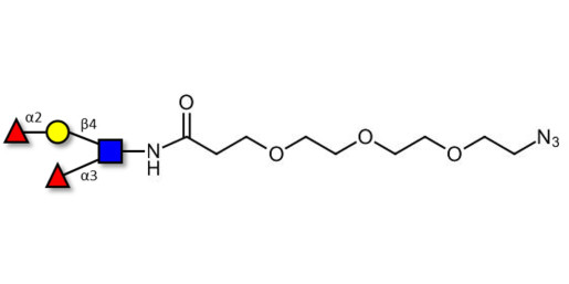 Lewis y (Ley) tetraose with free terminal azide (Linker-N3 C) - Lewis Y tetrasaccharide