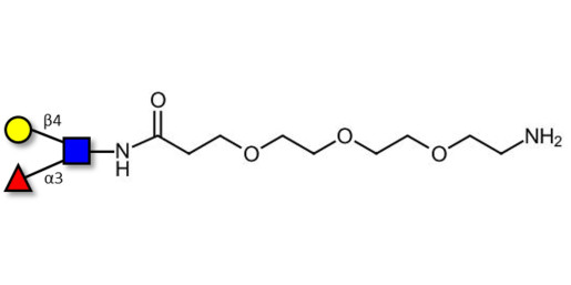 Lewis x (Lex) triose with free terminal amine (Linker-NH2 F) - SSEA-1 ; CD15 ; Lewis X trisaccharide
