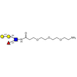 Xeno lewis x / α-Gal-Lewis x  with free terminal amine (Linker-NH2 F)